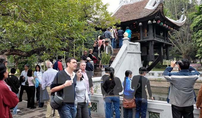 Khách du lịch quốc tế đến Hà Nội đạt 4 triệu lượt người - ảnh 1